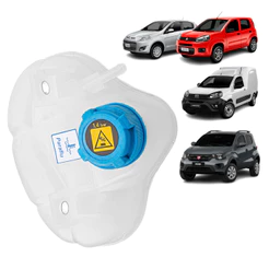 RESERVATORIO DE EXPANSÃO FIAT GRAND SIENA NOVO PALIO FIORINO MCA MOBI NOVO UNO