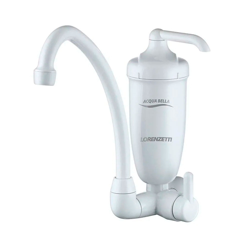 Torneira Acqua Bella Branca com Filtro Parede Lorenzetti em Oferta na Shopee