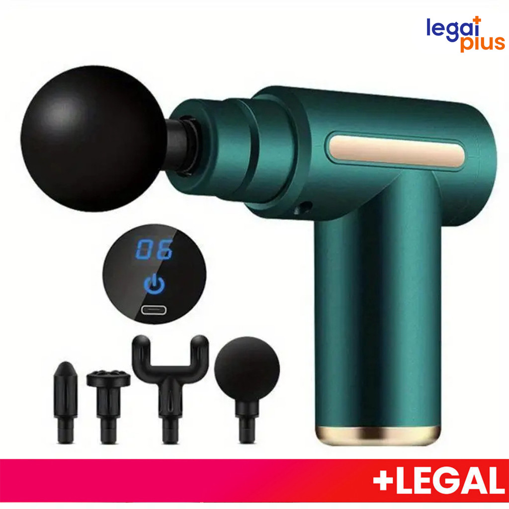 Portátil Massageador Elétrico Alta Frequência Profissional Muscular Massagem