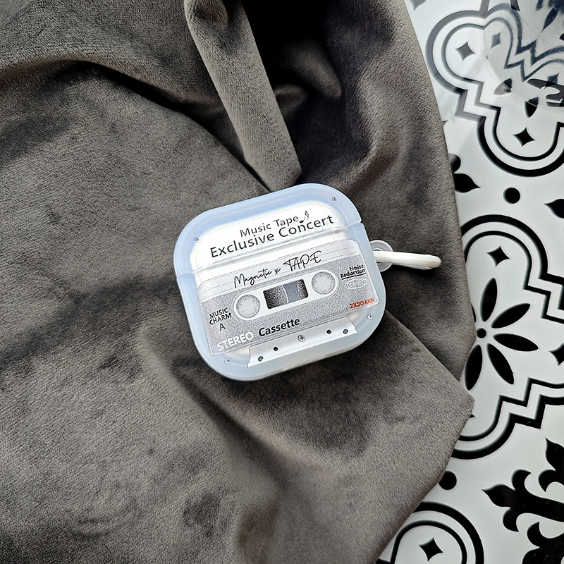 Tape Radio Caso Retro para Apple Airpods Pro 1ª 2ª Geração Capa para Airpods 4 3 2 1 Concha protetora em Oferta na Shopee