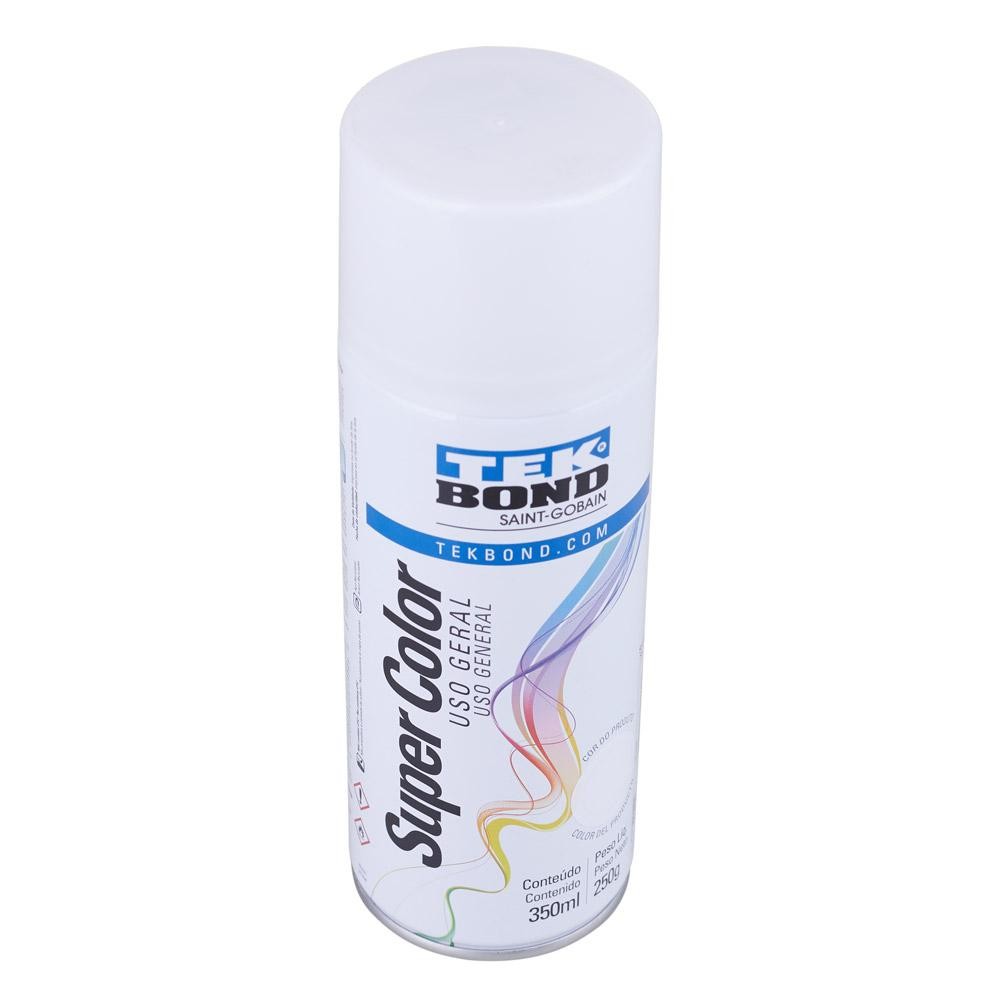 Detalhes do Tinta Spray Tekbond 350ml Branca