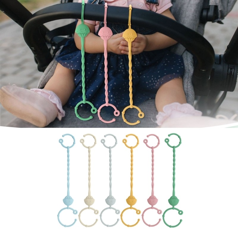 Oi Bebê Silicone Chupeta Corda Corrente Infantil Cordão Para Copo De Água Leite Mamadeira Dentição Brinquedo Pendurado C