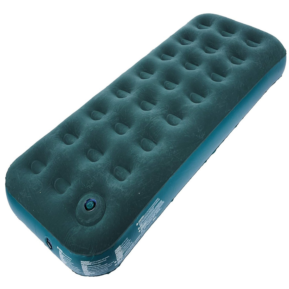Colchão Inflável Verde Solteiro 191x73x22cm Com Bomba De Ar Embutida Kala
