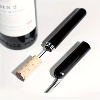 Abridor de Vinho Manual com Bomba de Ar – Fácil de Usar e Design Moderno em Oferta na Shopee