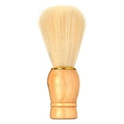 Pincel de barba Barbear Cerdas Mistas Cabo anatômico Uso profissional e doméstico Pincel para barbear