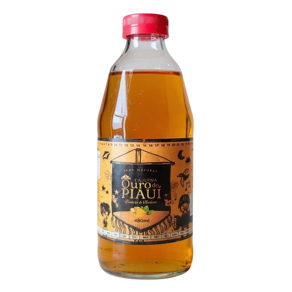 Cajuína Nordestina Ouro Do Piauí Pura E Autêntica  480 Ml em Oferta na Shopee