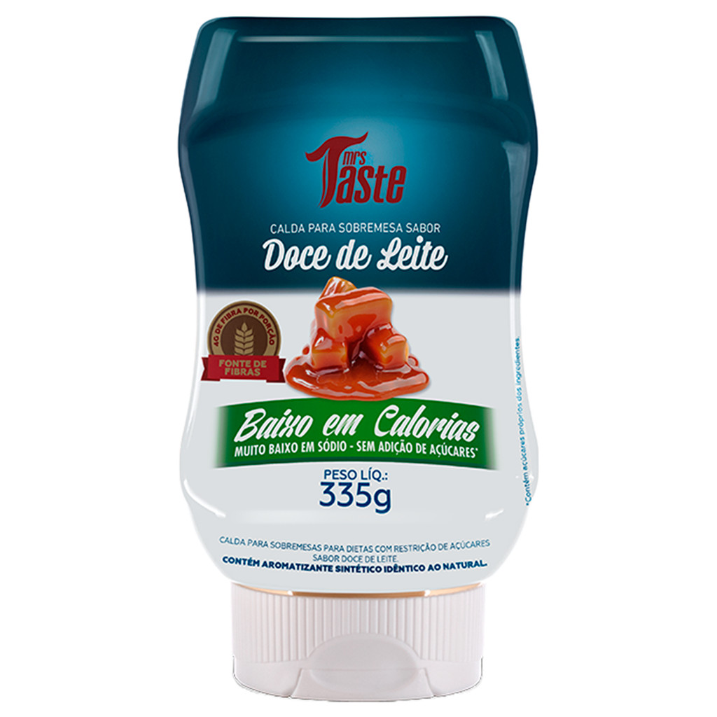 CALDA DE DOCE DE LEITE MRS TASTE  335G em Oferta na Shopee