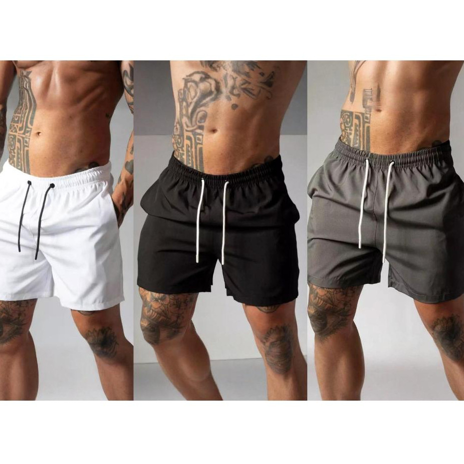 Bermuda Mauricinho Masculina Elastano Short Casual Academia Caminhada Praia