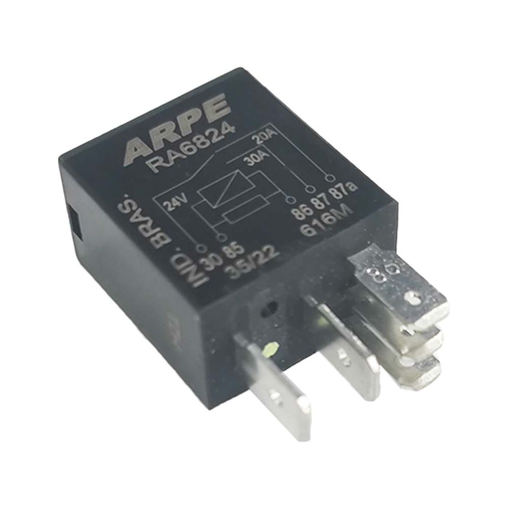 RELE AUXILIAR MINI 24V 5 PINOS - RA6824