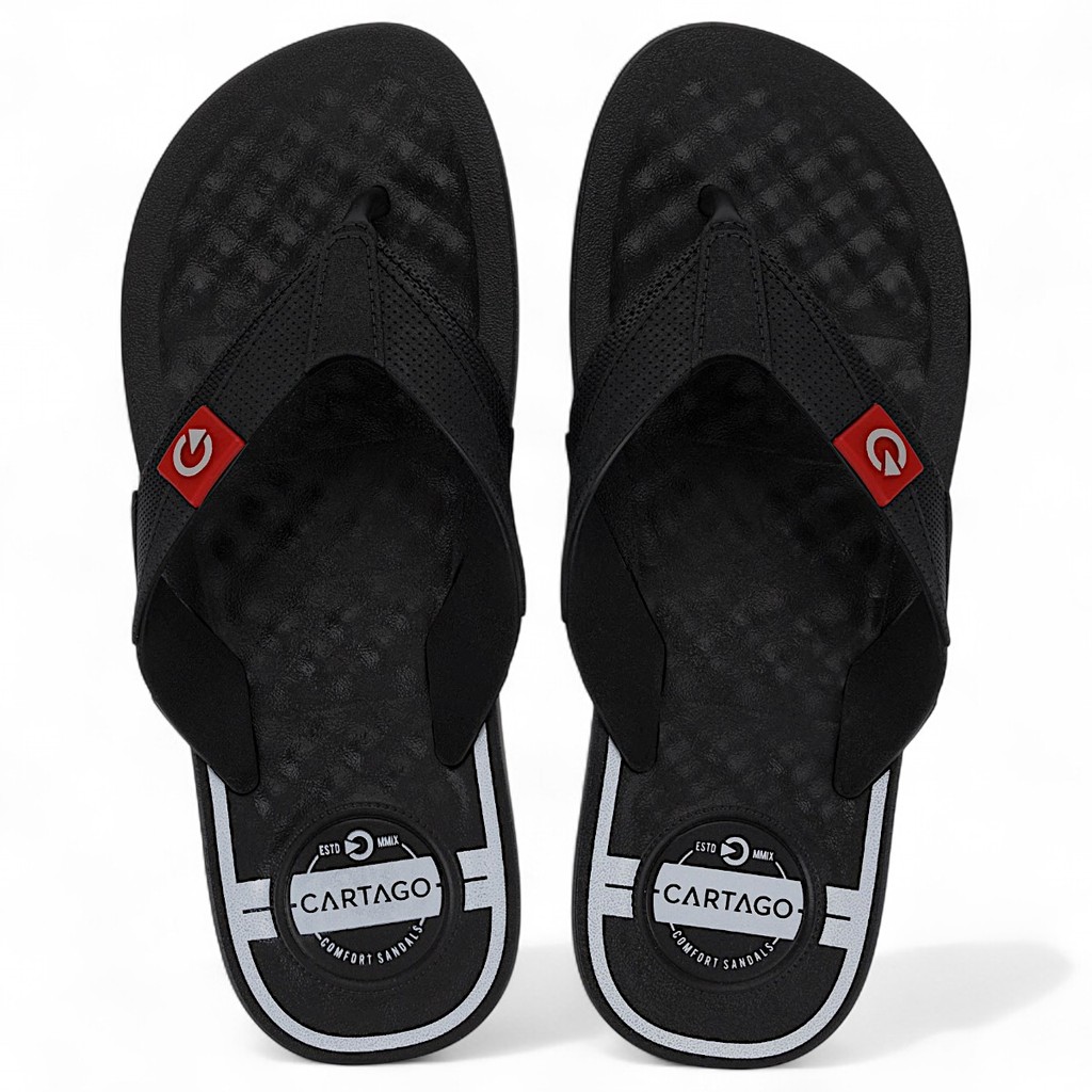 Chinelo Cartago Masculino Arizona Massageador Casual Macio Original em Oferta na Shopee