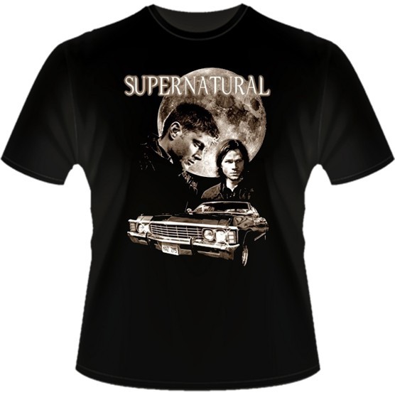 Camisa Supernatural Sam & Dean Camiseta