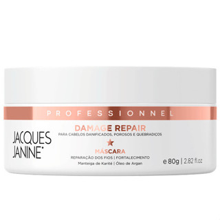 Jacques Janine Máscara Tratamento Creme de Hidratação Damage Repair 80g em Oferta na Shopee