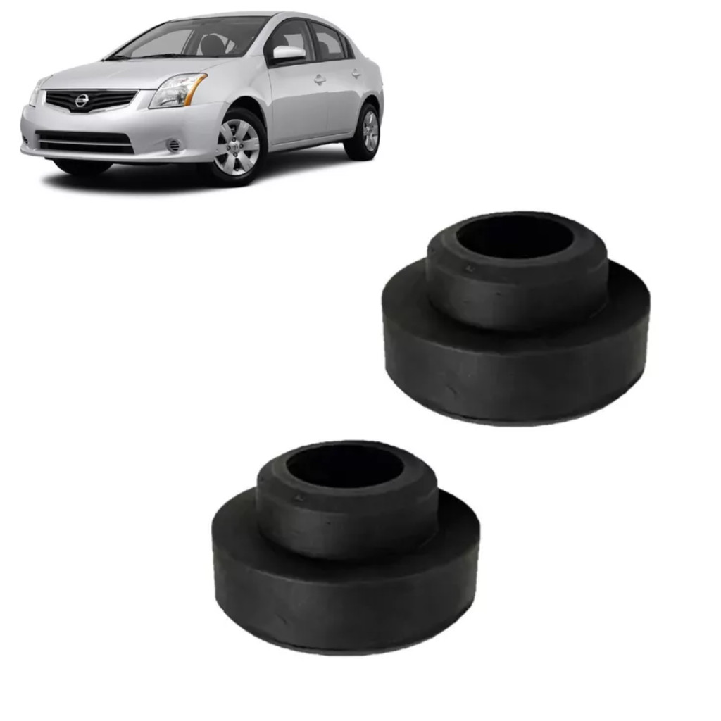 Kit Calço Mola Traseira Nissan Sentra Todos 2007 A 2013 3cm