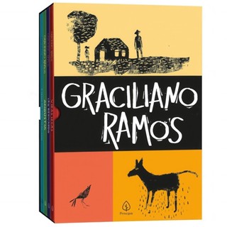 Coleção de Livros Literatura Clássica Brasileira - Graciliano Ramos | Principis em Oferta na Shopee