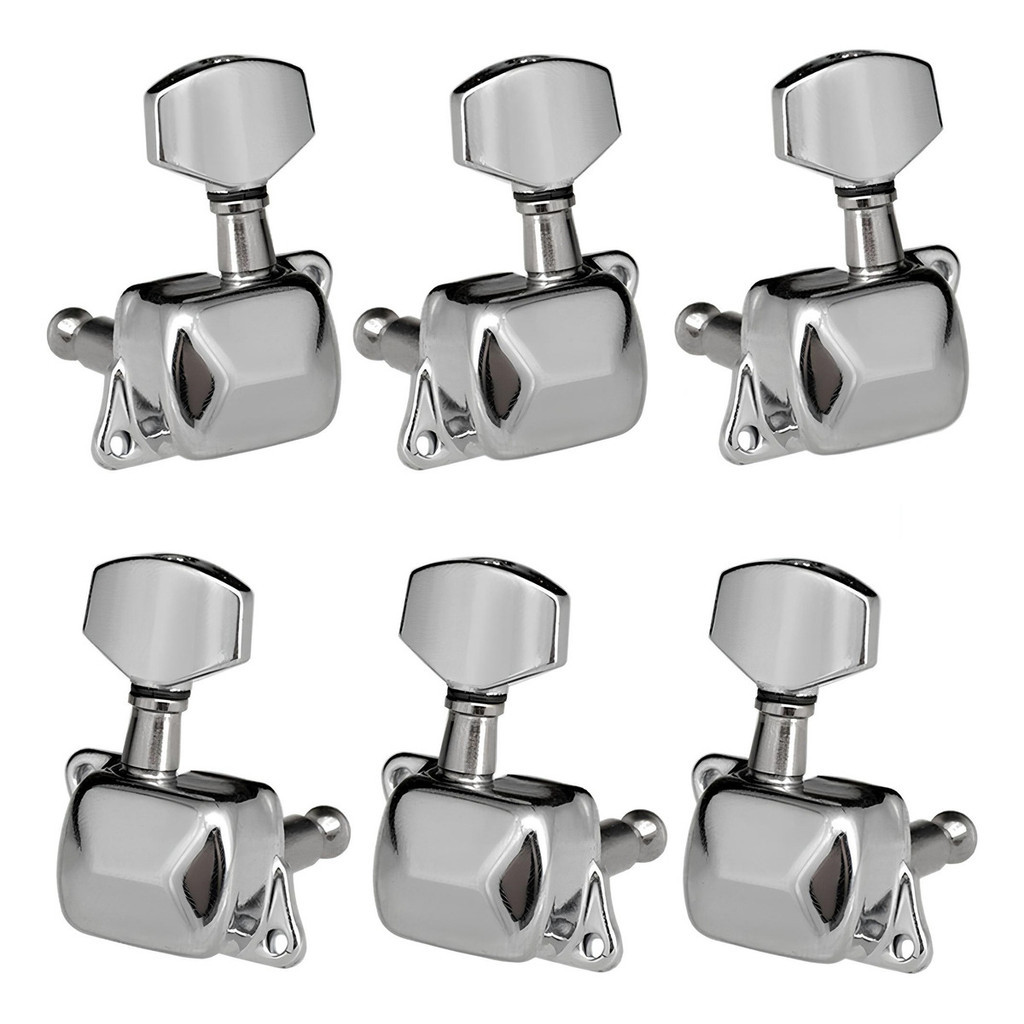 Jogo de Tarraxa Semi Blindada Para Violão Aço Cromada em Oferta na Shopee