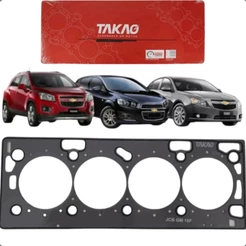 Junta Do Cabeçote Sonic 1.6 Cruze Tracker 1.8 16v Ecotec 2012 a 2018 Fibra