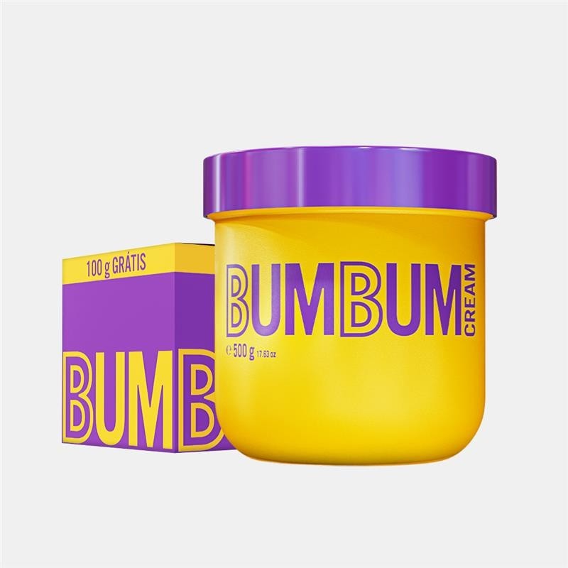 Bumbum Cream 500G - Tratamento para celulite e estrias