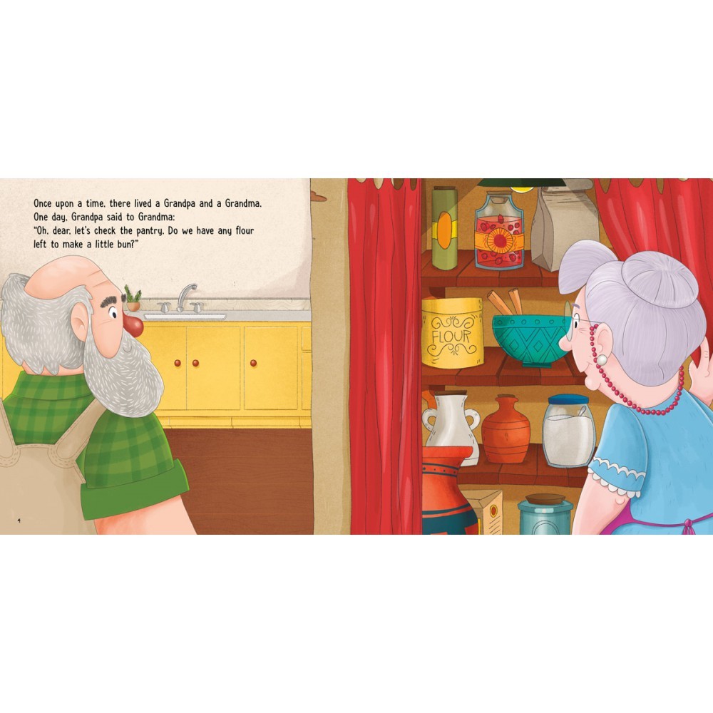 Livro Literatura infantil Kolobók: The Little Round Bun W.Books · foto 2