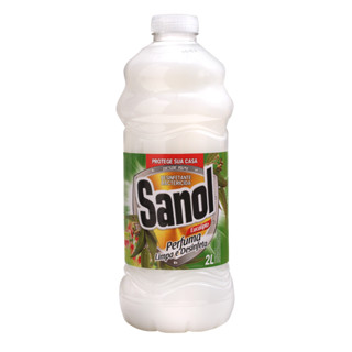 Desinfetante Bactericida com Perfume Eucalipto Leitoso 2L Sanol em Oferta na Shopee