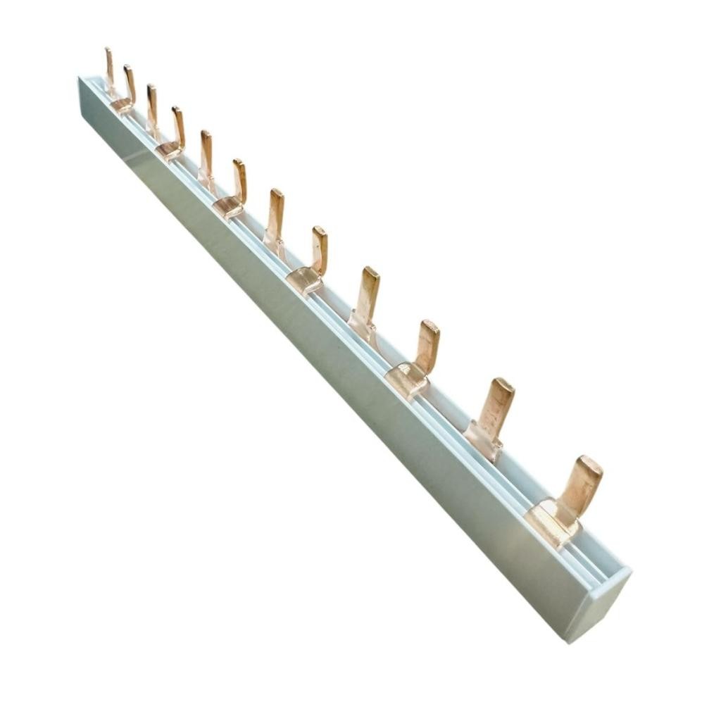 Barramento Bifásico Bipolar Pente 12 Polos - 80A