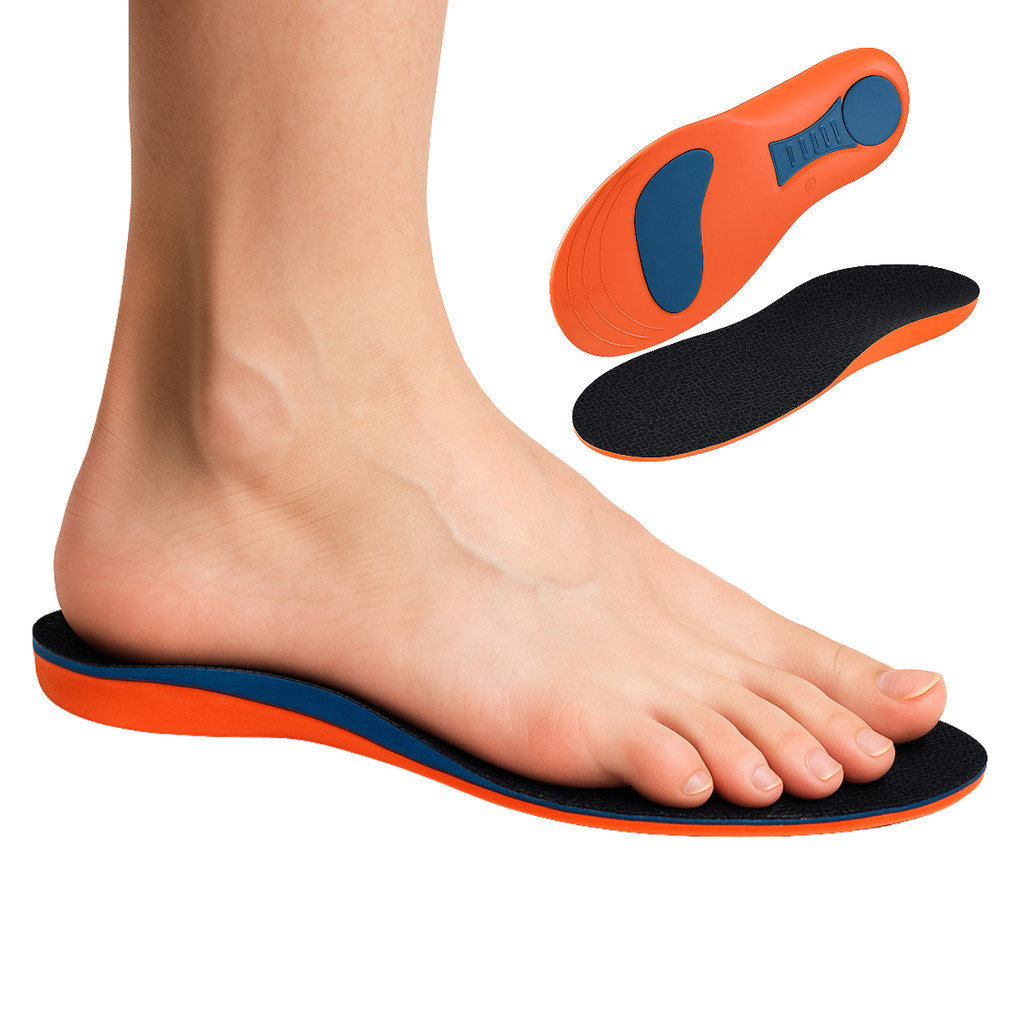 Palmilha Ortopédica Esportiva Aliviar Pressão Arco Pés 35 ao 36 em Oferta na Shopee