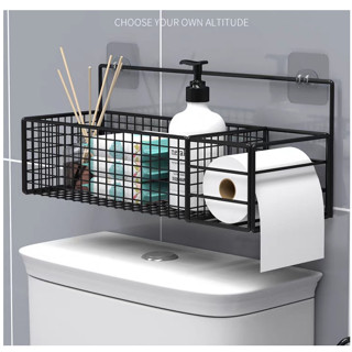 1/2/3 Suporte Montado Organizador Para Banheiro Cozinha Prateleiras Rack Papel Higiênico Acessórios Moveis em Oferta na Shopee