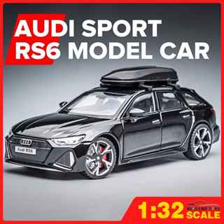 KLT 1 : 32 Audi RS6 Diecast Modelo Carro Liga Carros Brinquedos Coleção Presente Para Crianças Menino Menina em Oferta na Shopee
