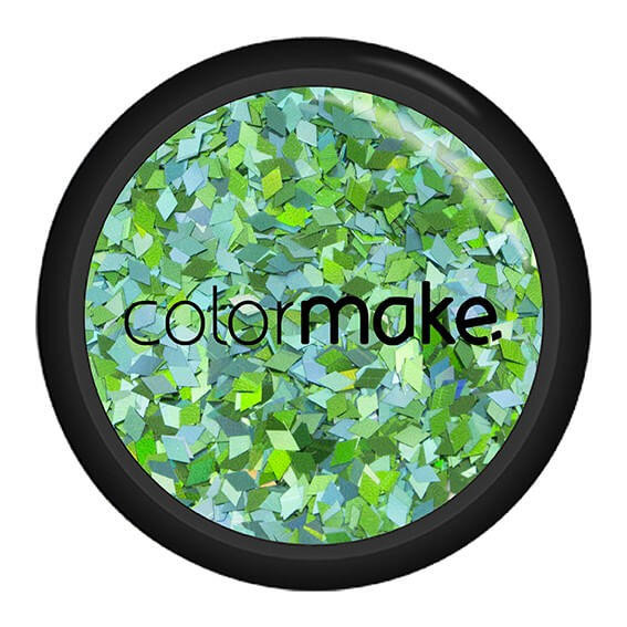 Glitter Holográfico Diamante Verde Mix Color Make -Maquiagem Carnaval Glitter Holográfico Diamante Verde Mix Color Make -Maquiagem Carnaval