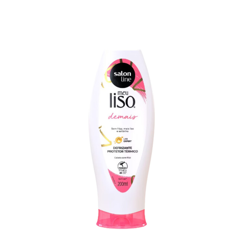 Defrizante Protetor Térmico Salon Line Meu Liso Demais 200ml