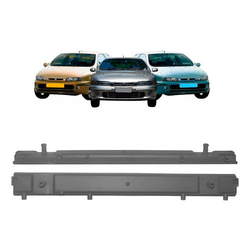Caixa Radiador Fiat Marea Inferior Largo 585mm X 59mm