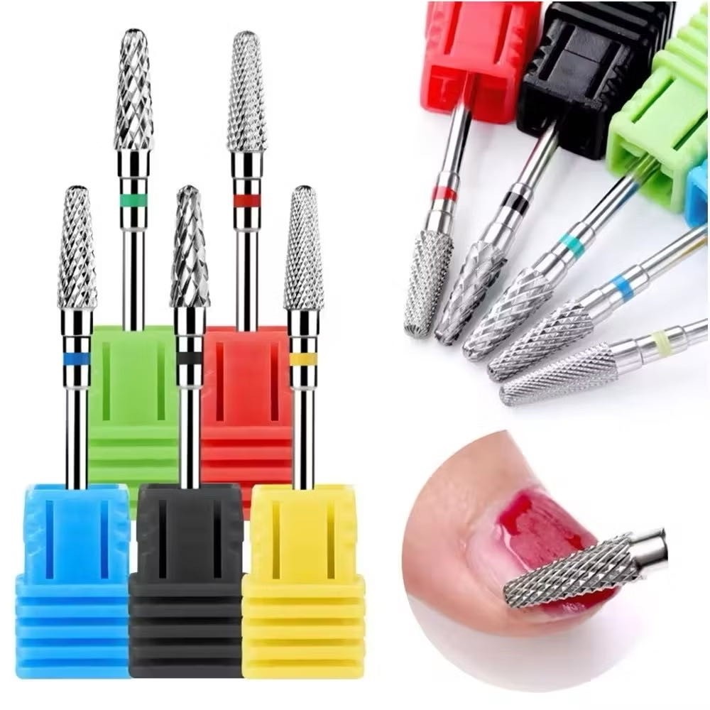 Broca De Tungstênio Unhas De Gel Acrigel Remoção Profissional Motor Lixadeira Nail Art pronto entreg