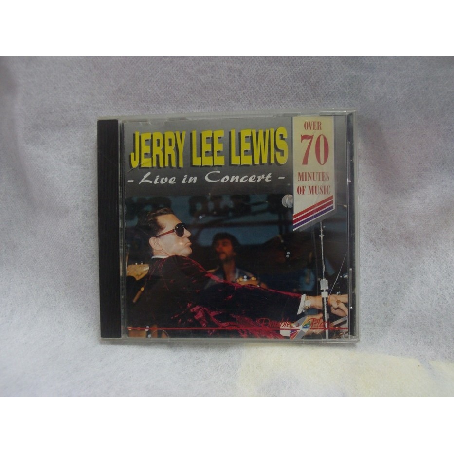 CD: LIVE IN CONCERT de JERRY LEE LEWIS