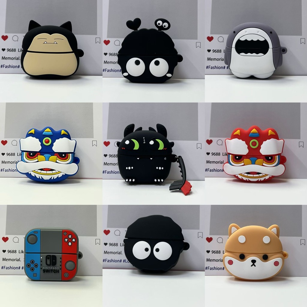 3D Dos Desenhos Animados Bonito Caso Para Xiaomi Redmi Buds 6 Lite Protetor Novo