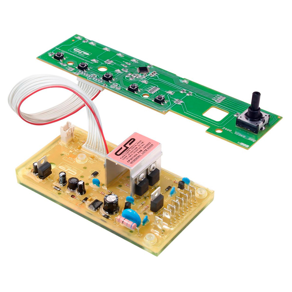 Placa Potência e Interface Para Lavadora Consul CWC10AB/G11AB/K11AB Bivolt CP 1450