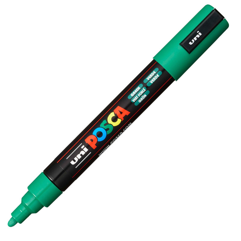 Caneta Posca PC-5M Verde Uni-Ball em Oferta na Shopee