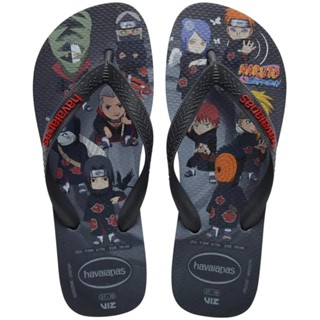 Chinelo Havaianas Top Naruto Masculino - Cinza em Oferta na Shopee