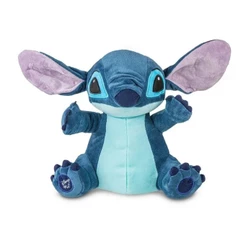 Pelúcia Lilo & Stitch Clássico Com Mecanismo Luz e Som 30Cm Brinquedo Infantil Boneco Presente