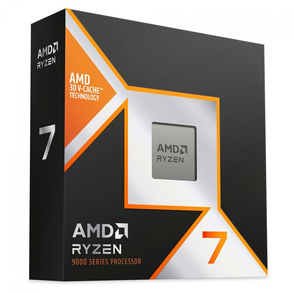 Processador AMD Ryzen 7 9800X3D, Cache 104MB, 8 Núcleos, 16 Threads, AM5 - 100-100001084WOF - Computers & Accessories