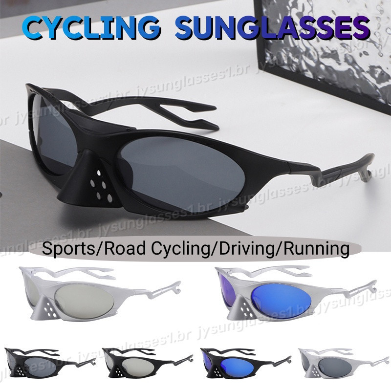 Novo Ciclismo Óculos De Sol Para Homens Mulheres Ao Ar Livre Motocicleta Esportes Correndo Condução Bicicleta Anti Radia