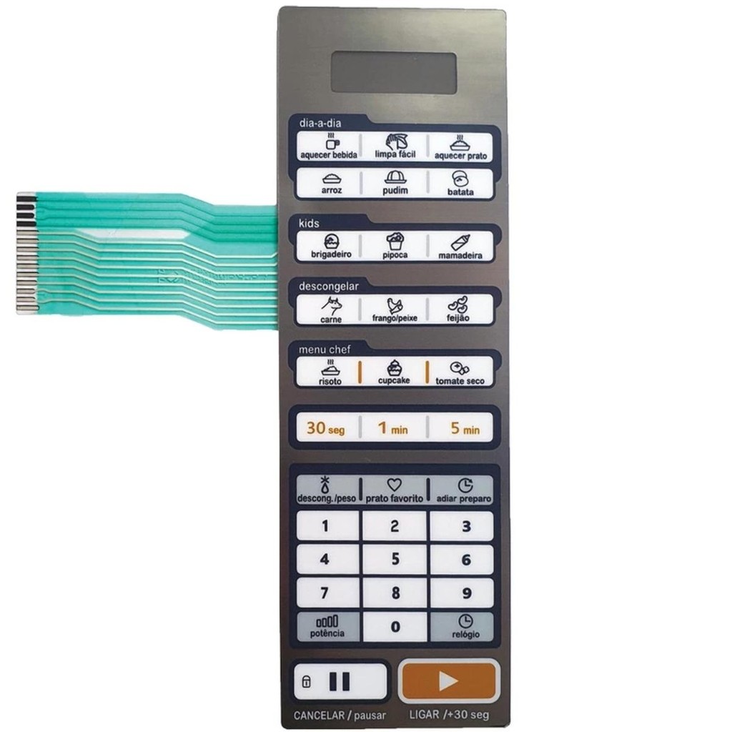Membrana microondas MTFB21 MTFB21 midea 17170000A06208P