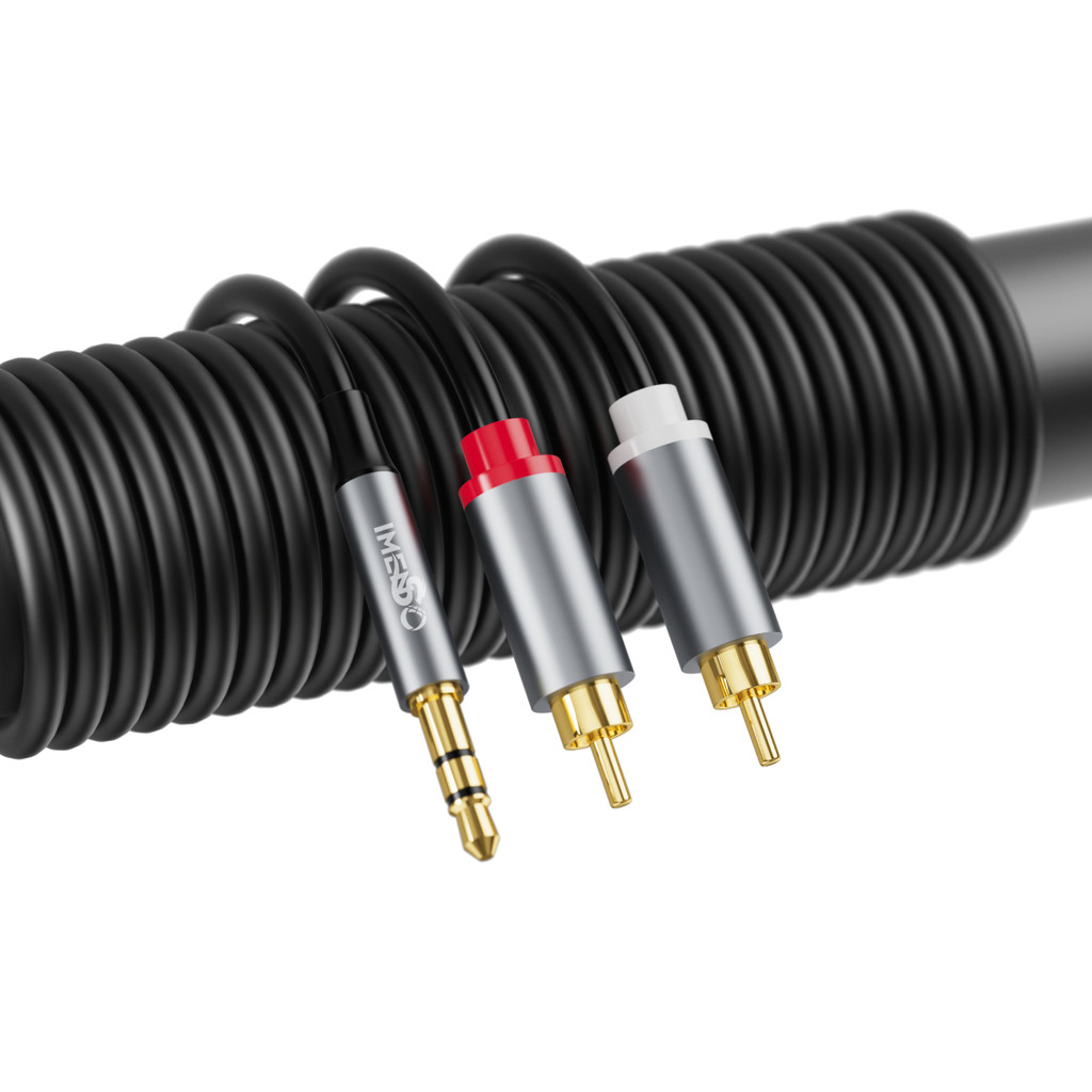 Cabo IMENSO RCA Estéreo P2 2m IMS-AU187D - Mobile & Gadgets