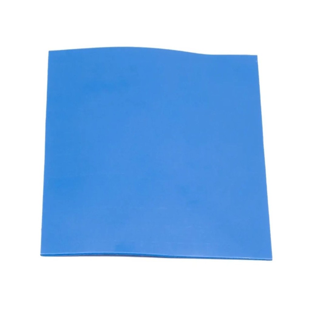 Thermal Pad 10cm x 10cm x 0.5mm Azul - Almofada Térmica Console SSD M2 Memória Chipsets GPU