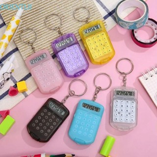 Calculadora ORIENTLII , Mini Chaveiro Com Display De 8 Dígitos , Papelaria Criativa Leve Para Estudantes em Oferta na Shopee