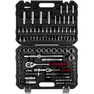 Jogo de Soquetes 1/4 POL e 1/2 POL 94 Peças 3300247 GEDORE RED em Oferta na Shopee