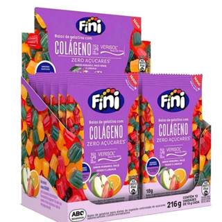 Balas De Gelatina Colágeno Verisol Zero Açúcar DP C/12 Fini em Oferta na Shopee