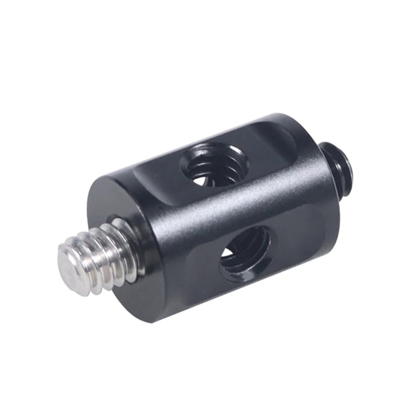 TENB 15mm Alumínio 1 4 Parafuso Tubo Haste Adaptador Conexão Para Extensão Fotografia