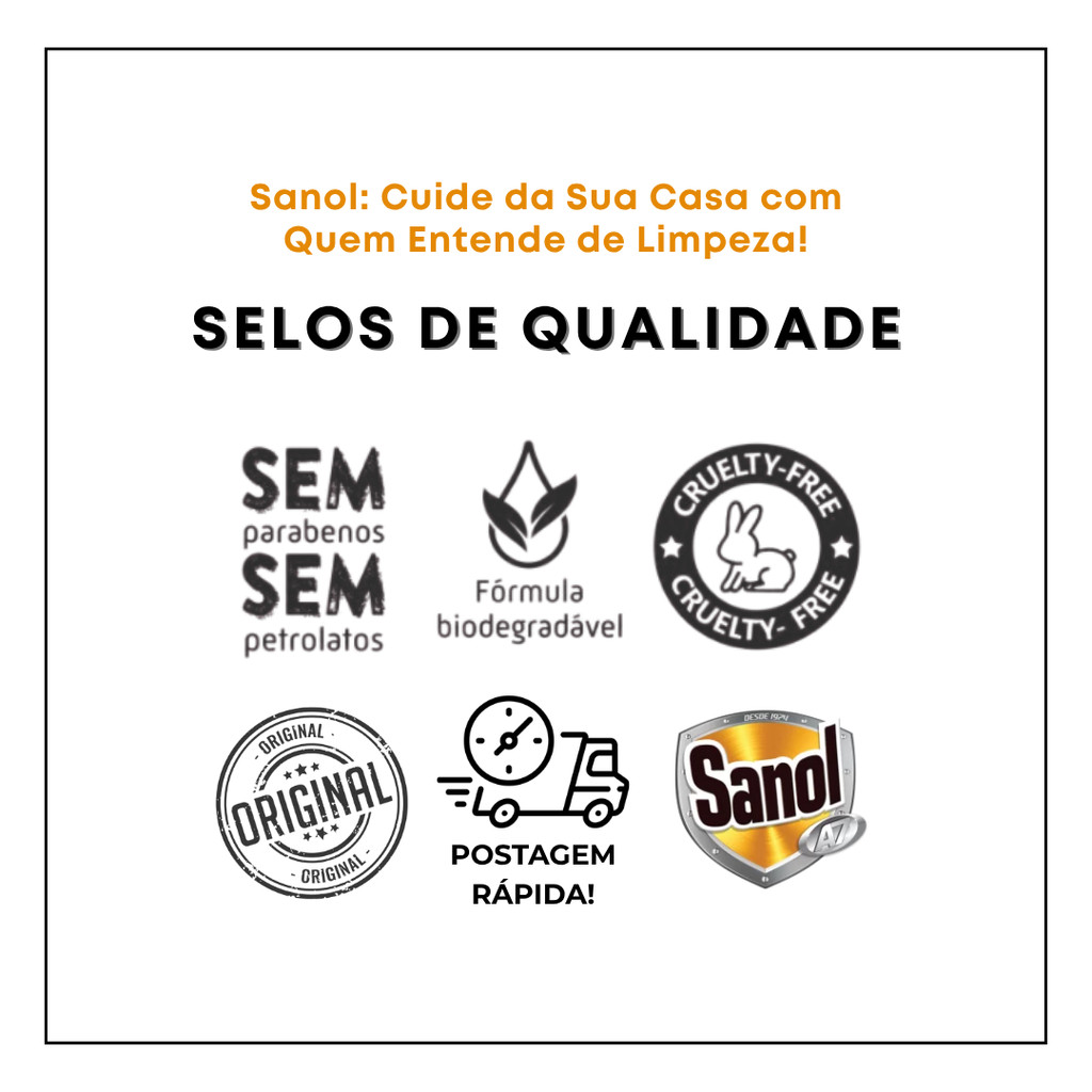 Detalhes do Limpador Perfumado Lavanda Sanol 1L