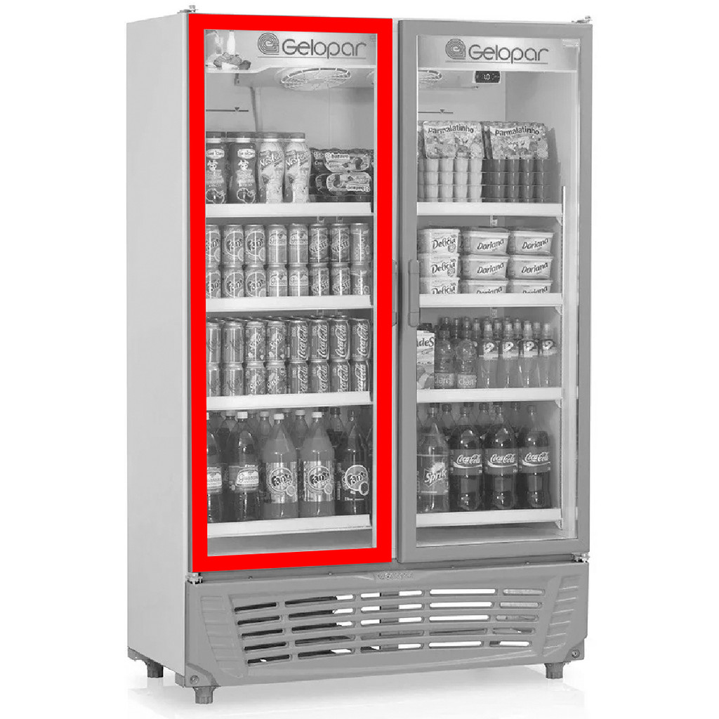 Borracha Gaxeta Para Gelopar Grvc950 Gcvr950 Expositor Refrigerador Frost Free 61x158
