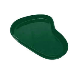 Bandeja Orgânica - 17x11 cm - Verde Folha- 1 Unidade - 1 unidade - Só Boleiras - Rizzo