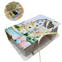 30 CAIXA LIVRO P/6DOCES ENCANTADA IDEIA PASCOA OUTLET